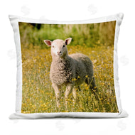 Stupell Studio | Farmland Sheep Country Flower Meadow