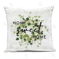 Ziwei Li | Sweet Home Floral Leaves Wreath