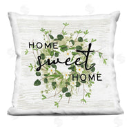 Ziwei Li | Sweet Home Floral Leaves Wreath