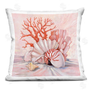 Paul Brent | Various Red Pink Seashells Coral Still Life