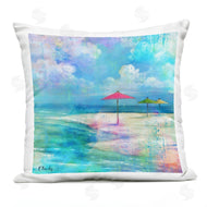 Paul Brent | Coastal Beach Umbrella Shoreline Scene