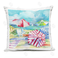 Paul Brent | Various Beach Umbrellas Coastal Summer Shore