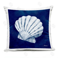 Paul Brent | Bold Blue Clamshell Nautical Sea Life