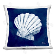 Paul Brent | Bold Blue Clamshell Nautical Sea Life