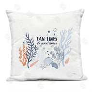 Janelle Penner | Tan Lines Beach Quote Various Seashells