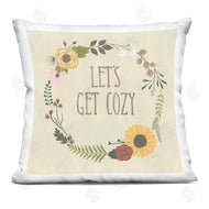 Laura Marshall | Let's Get Cozy Botanical Flower Border