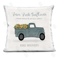 Natalie Carpentieri | Fresh Sunflowers Floral Rustic Pickup Truck