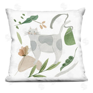 Melissa Wang | Gray Cat Mixed Botanical Herb Leaves