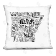 The Saturday Evening Post | Arkansas State Varied Cities Typography Shape
