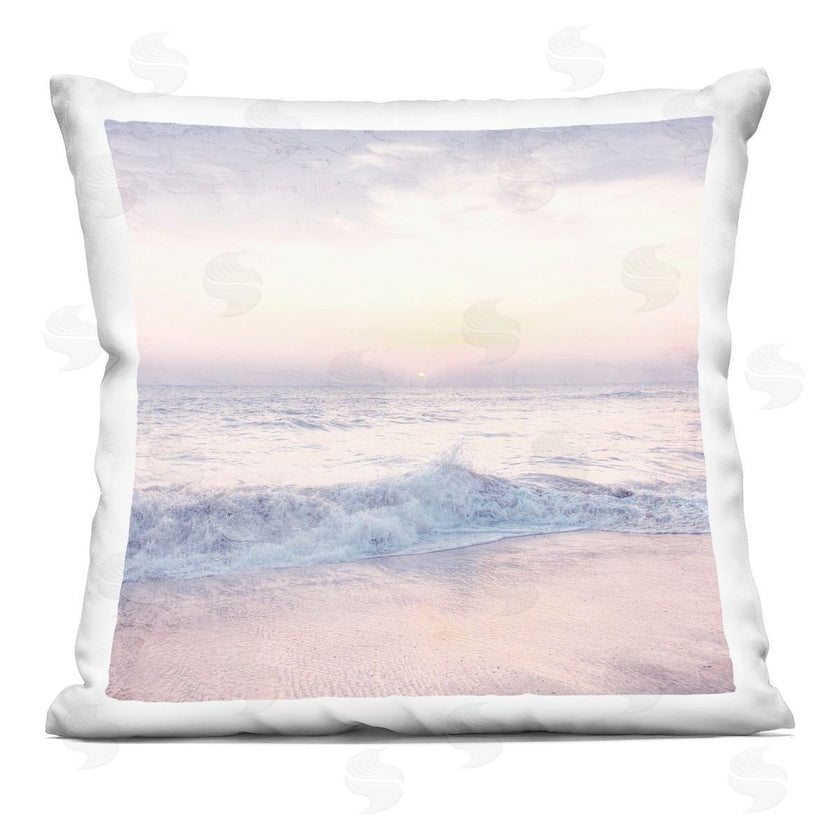 Ann Bailey | Crashing Beach Waves Pastel Ocean Shore