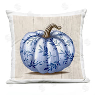 Elizabeth Tyndall | Botanical Patterned Pumpkin Rustic Plank Design