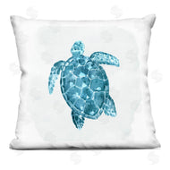 Kim Allen | Swimming Blue Sea Turtle Nautical Ocean Animal