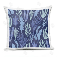 Aralma | Blue Nautical Mixed Coral Plants Pattern