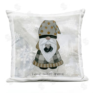 Livi + Fin | Welcoming Gnome Heart Seasonal Snowflake Pattern