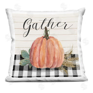 Livi + Fin | Gather Typography Seasonal Tartan Wheat Botanicals