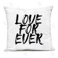 Martina Pavlova | Love For Ever Bold Black Calligraphy