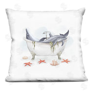 Ziwei Li | Nautical Dolphins Swimming Bathtub Sea Life