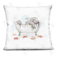 Ziwei Li | Manatee Swimming Bathtub Marine Animal Starfish
