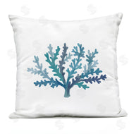 Nina Muis Surface Design | Minimal Blue Coral Sea Life Aquatic Plant