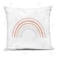 Stupell Studio | Soft Pastel Rainbow Stripes Minimal Nature