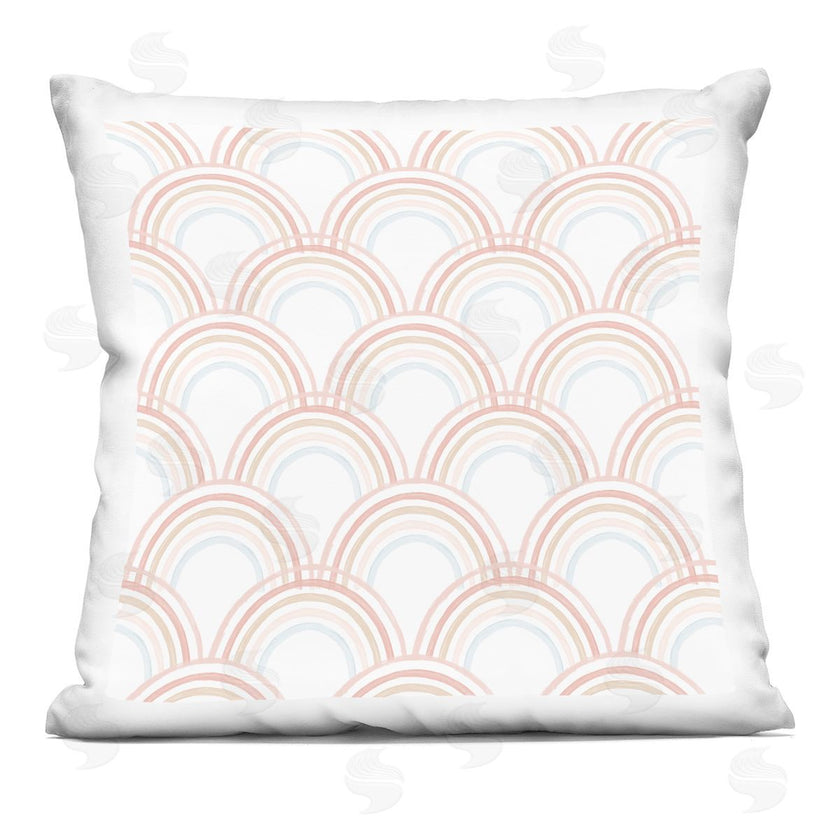 Stupell Studio | Pastel Happy Rainbow Repeating Arch Pattern