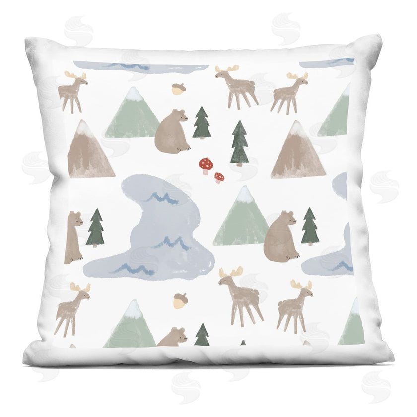 Stupell Studio | Varied Animals Wildlife Nature Mountains Scenery
