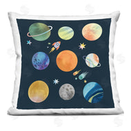 Stupell Studio | Rocket Ship Solar System Outer Space Planets