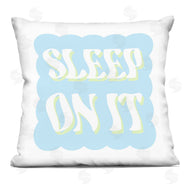 Stupell Studio | Sleep On It Wavy Retro Phrase Cloud Text