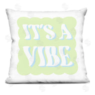 Stupell Studio | It's A Vibe Green Retro Wavy Phrase Typography
