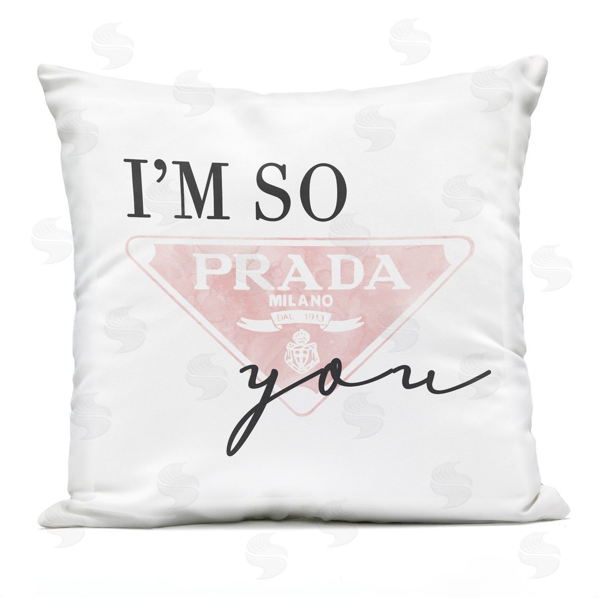 Proud Of You Glam Brand Humor Quote Outdoor Printed Pillow, Home Decor by Stupell Studio