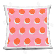 Stupell Studio | Orange Over Pink Polka Dot Circles