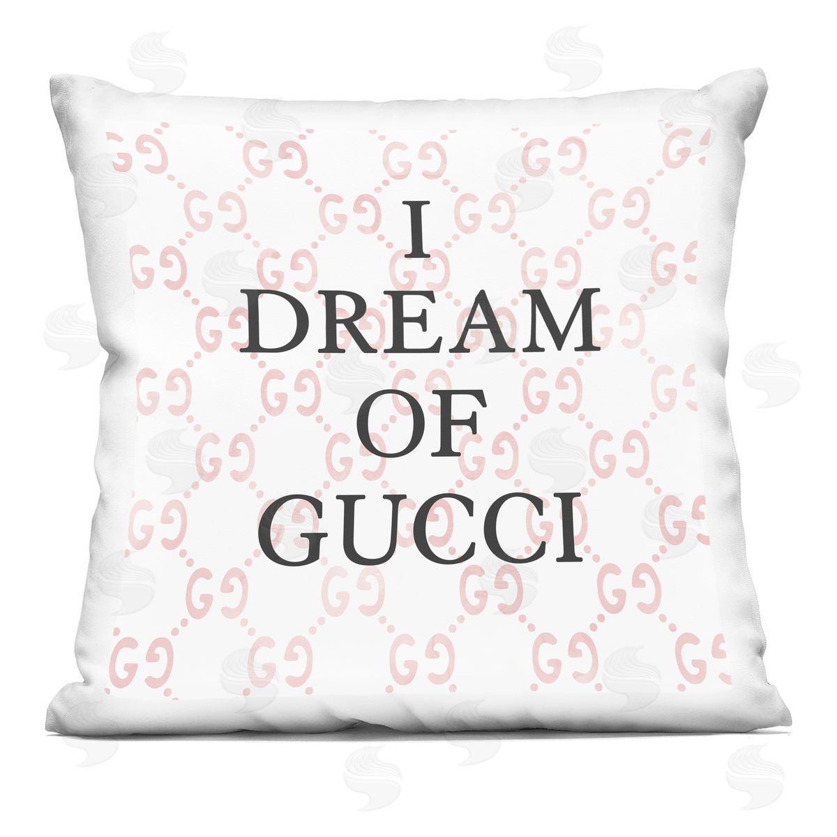 Trendy Upscale Fashion Brand Glam Phrase Decorative Printed Pillow, Home Decor by Stupell Studio