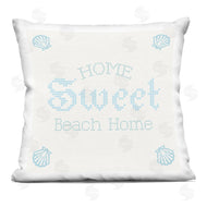 Stupell Studio | Sweet Beach Home Delicate Blue Seashell Phrase