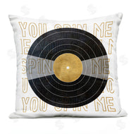 Sundance Group | You Spin Me Vintage Vinyl Record Shape