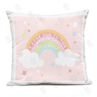 Stupell Studio | Love You Whimsical Rainbow Stars Kids Quote