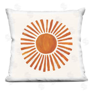Heather McLaughlin | Orange Boho Sun Rays Nature Kids Design
