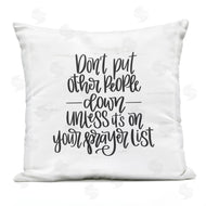 Imperfect Dust | Don't Put Others Down Inspirational Religious Calligraphy