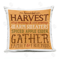Stephanie Workman Marrott | Beautiful Harvest Fall Autumnal Typography Words