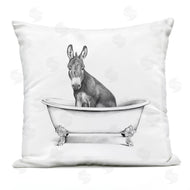 Victoria Borges | Donkey in Claw Tub Rural Farm Animal Portrait