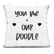 Stupell Studio | You Me & Doodle Dog Breed Family Phrase