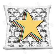 Ziwei Li | Retro Star Shape Glam Fashion Brand Pattern