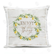 Jennifer Pugh | Enjoy Little Things Rustic Country Lemon Wreath