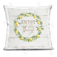 Jennifer Pugh | Enjoy Little Things Rustic Country Lemon Wreath