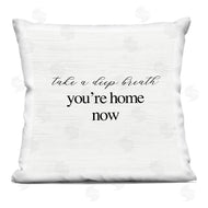 Stupell Studio | You're Home Now Relaxing Minimal Typography Phrase