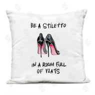 Regina Moore | Be A Stiletto Motivational Fashion Heels Quote