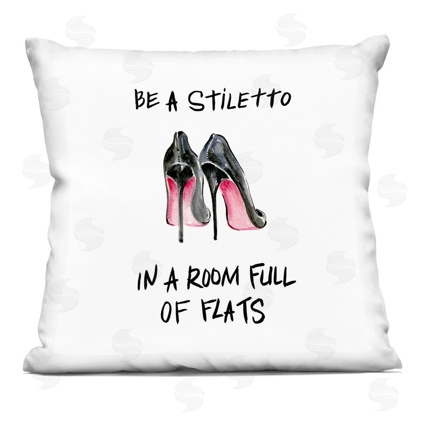 Regina Moore | Be A Stiletto Motivational Fashion Heels Quote