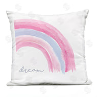 Elizabeth Tyndall | Dream Calligraphy Pastel Pink Blue Rainbow