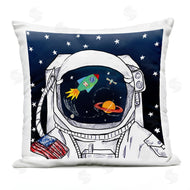 Sangita Bachelet | US Astronaut Outer Space Galaxy Reflection