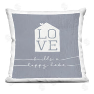 Stupell Studio | Love Builds Happy Home Rustic Bird Perched