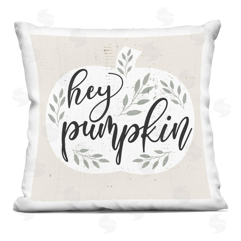 Stupell Studio | Hey Pumpkin Charming Botanical Silhouette Foliage